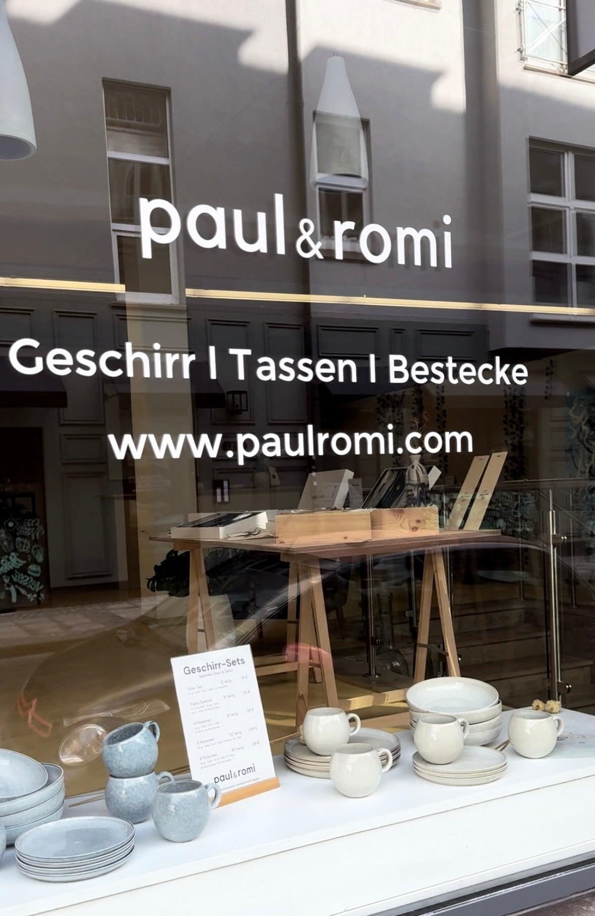 Eröffnung des ersten Paul & Romi Stores in Bielefeld – handgemachte Keramik