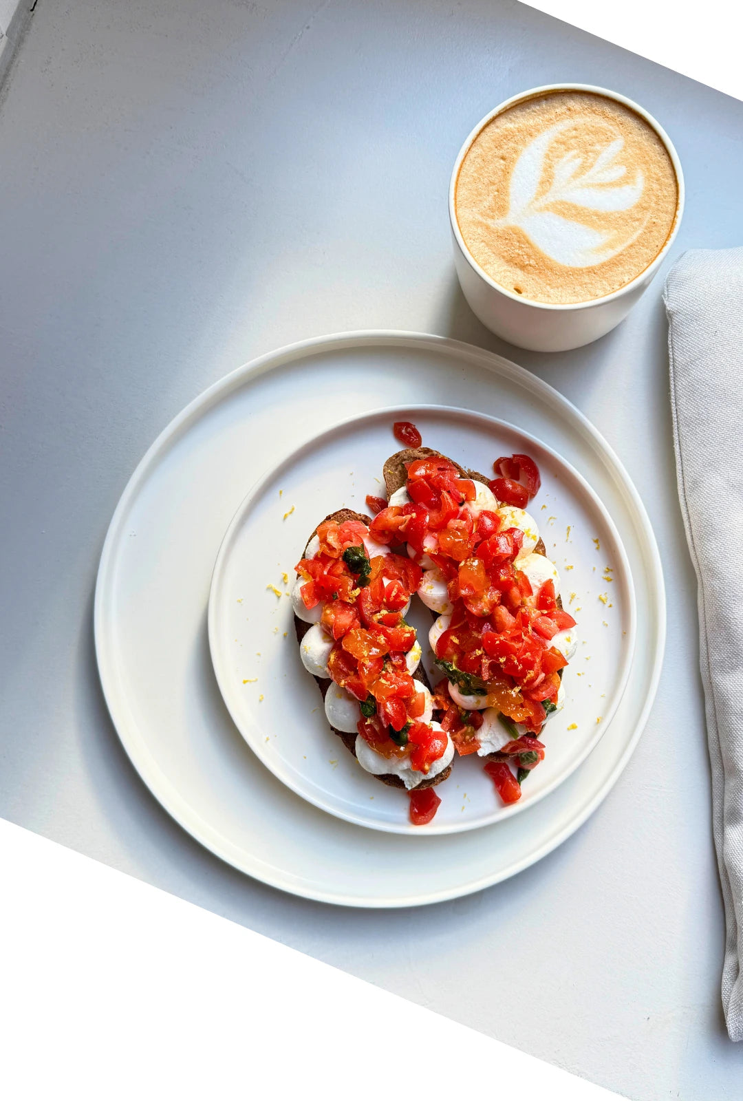 Vela Alba - großer Teller (4er Set)