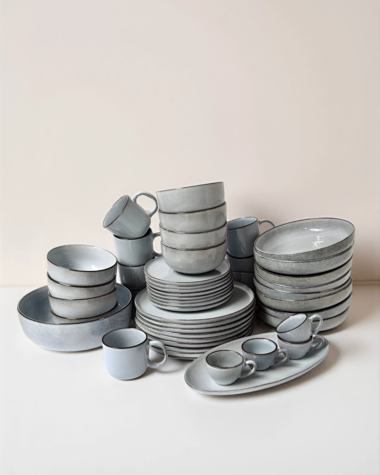 Scandic Soul - Geschirrset Nordic Fjord (40 + 6) Teile