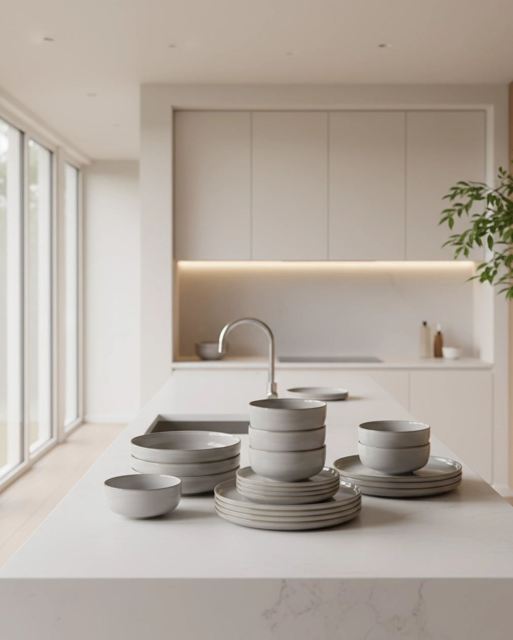 Scandic Sails - Geschirrset (16 + 6) Teile