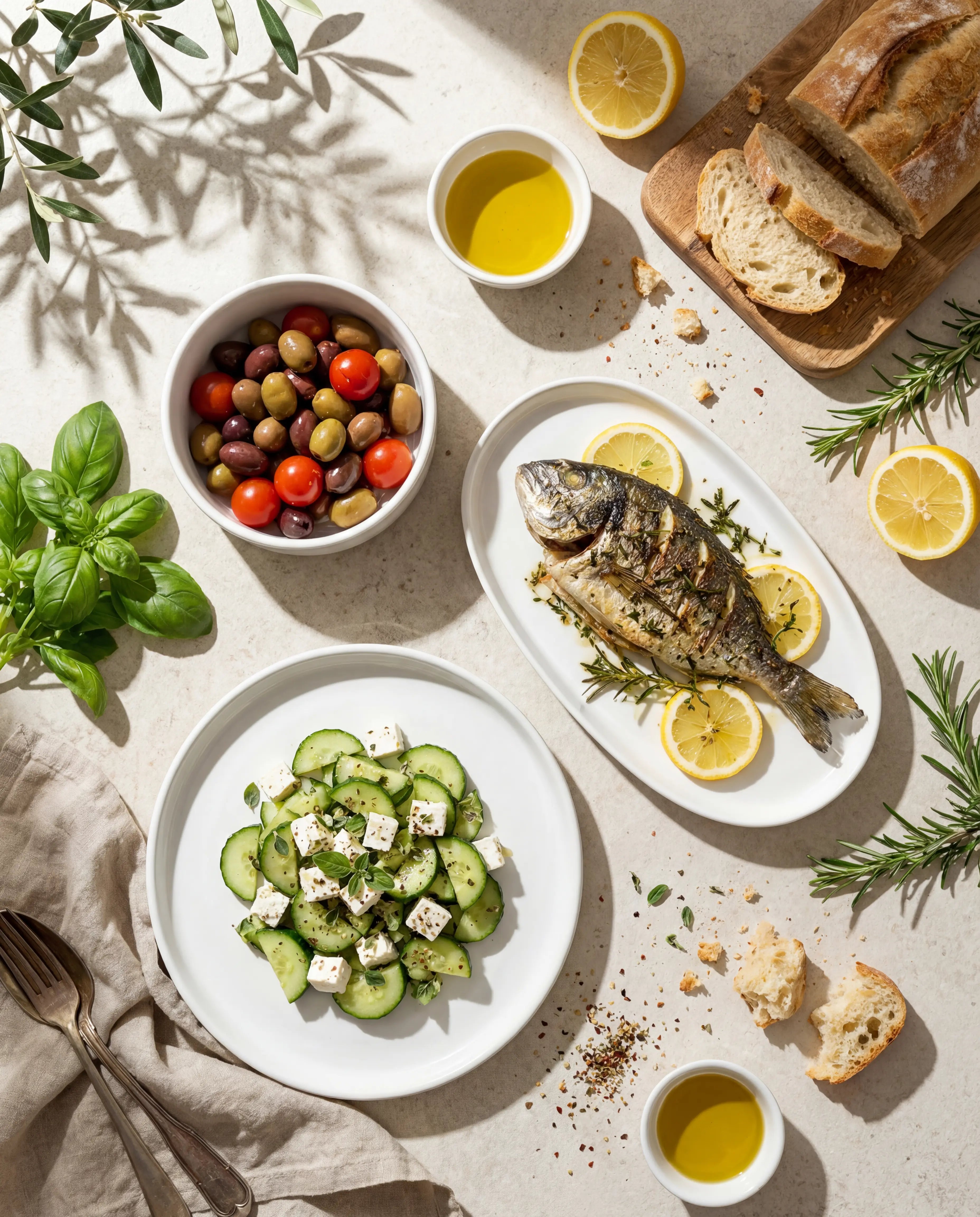 Vela Alba - Geschirrset (48 teilig)