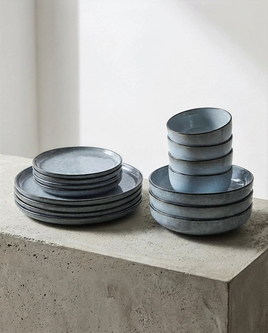 Scandic Soul - Geschirrset Nordic Fjord (16 + 1) Teile