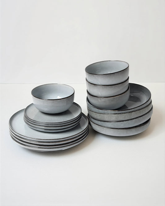 Scandic Soul - Geschirrset Nordic Fjord (16 + 1) Teile