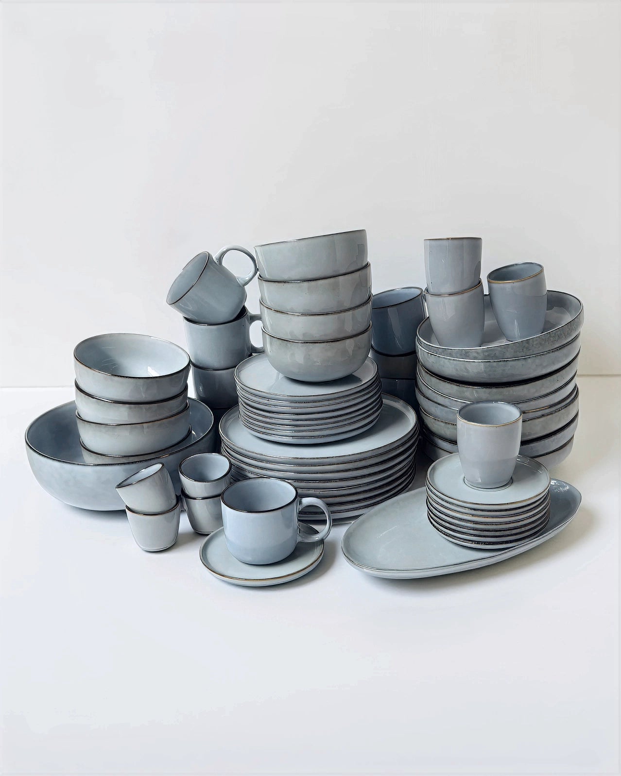 Scandic Soul - Geschirrset Nordic Fjord (45 + 13) Teile