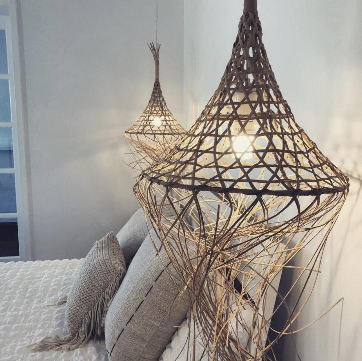 Lampenschirm aus Rattan - The Mykonos - Paul & Romi
