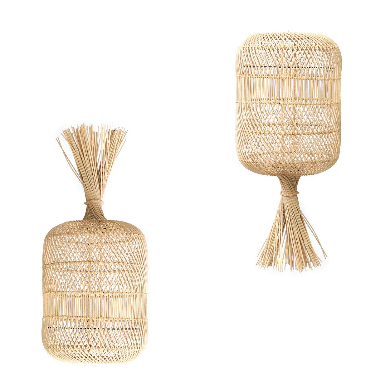 Rattan Lampenschirm Natural - The Dumpling Floor Lamp - Paul & Romi
