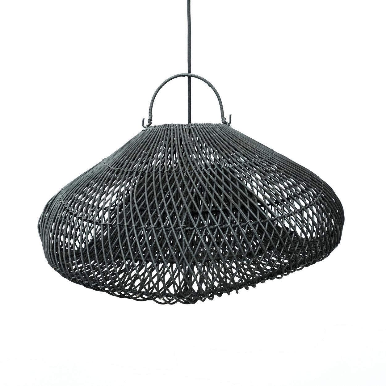 Große Pendelleuchte aus Rattan - The Cloud Pendant - Paul & Romi