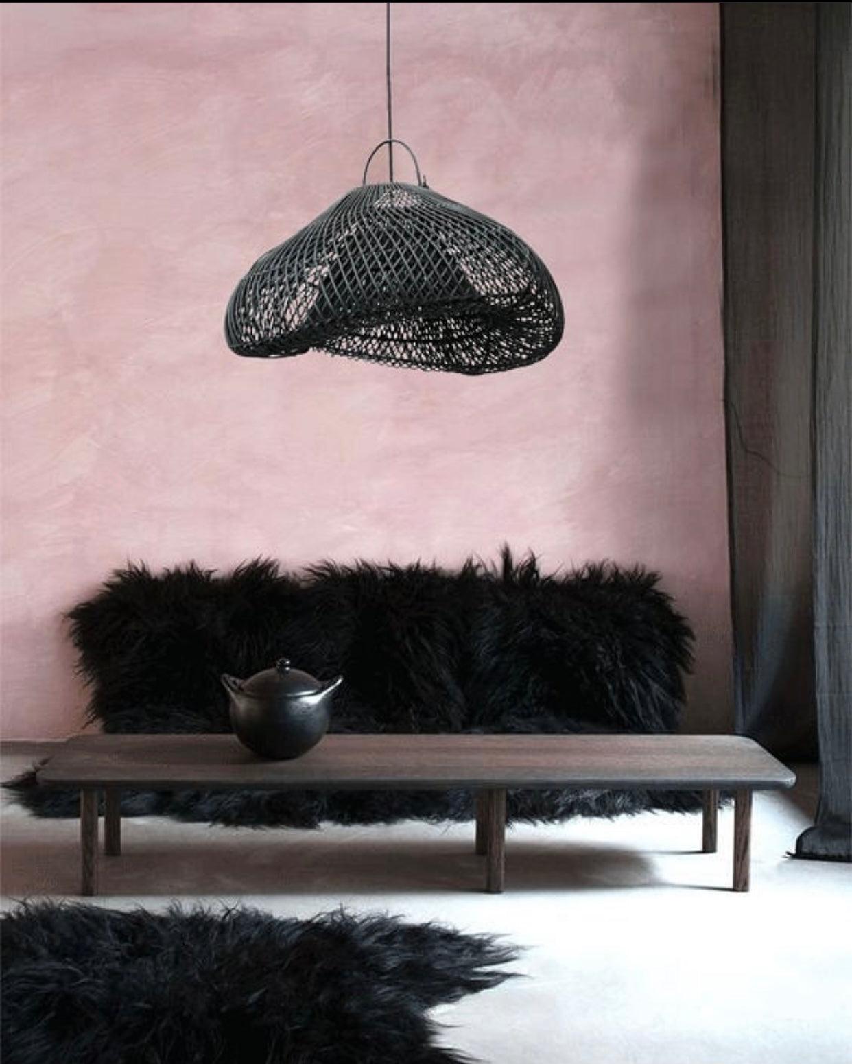 Große Pendelleuchte aus Rattan - The Cloud Pendant - Paul & Romi