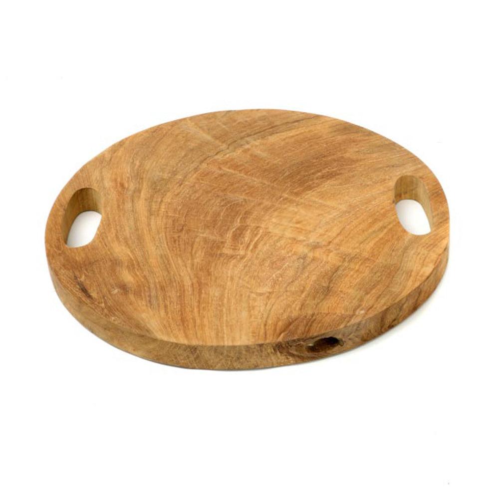 Serviertablett aus Teakholz - The Teak Root Tray - Paul & Romi