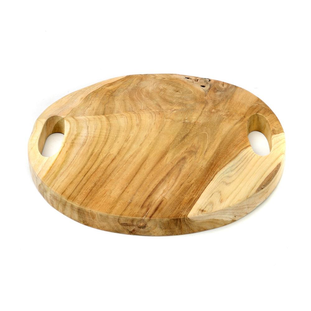Serviertablett aus Teakholz - The Teak Root Tray - Paul & Romi