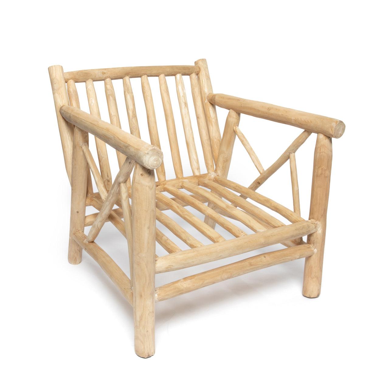 Stuhl aus Teakholz - The Tulum One Seater - Paul & Romi