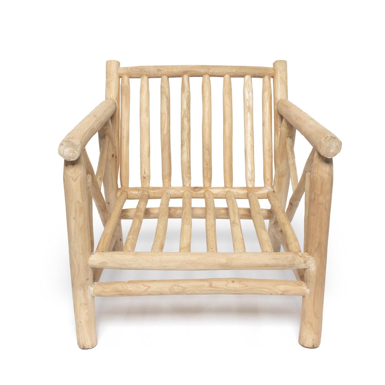 Stuhl aus Teakholz - The Tulum One Seater - Paul & Romi
