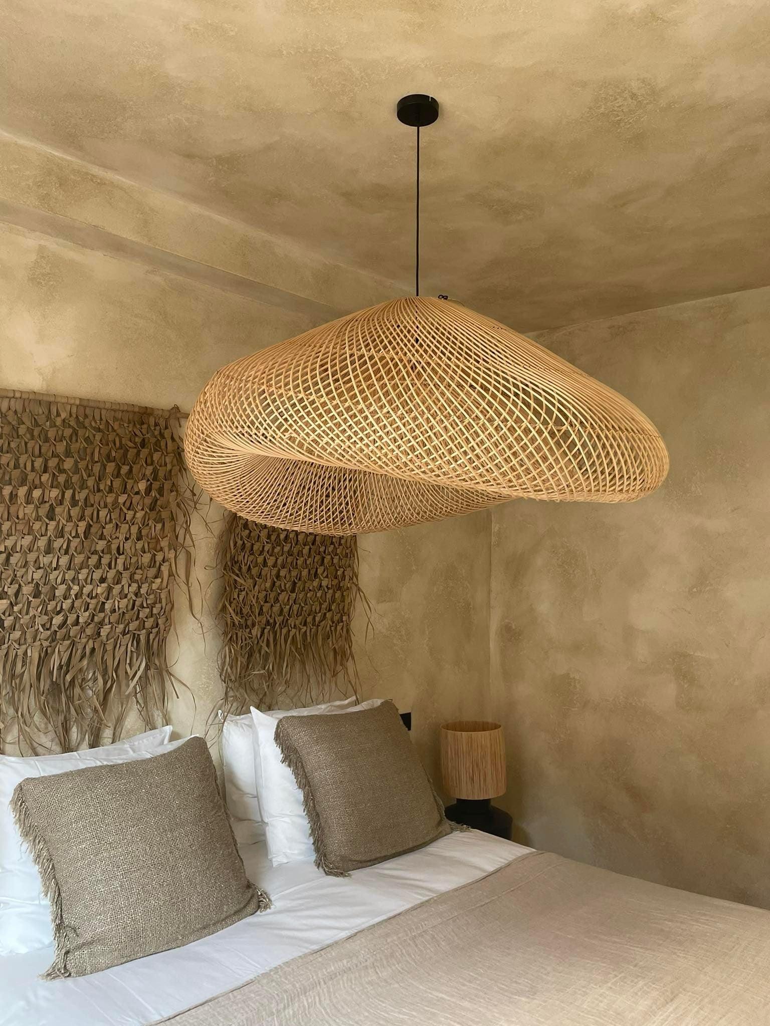 XXL Pendelleuchte aus Rattan - The Cloud Pendant - Paul & Romi